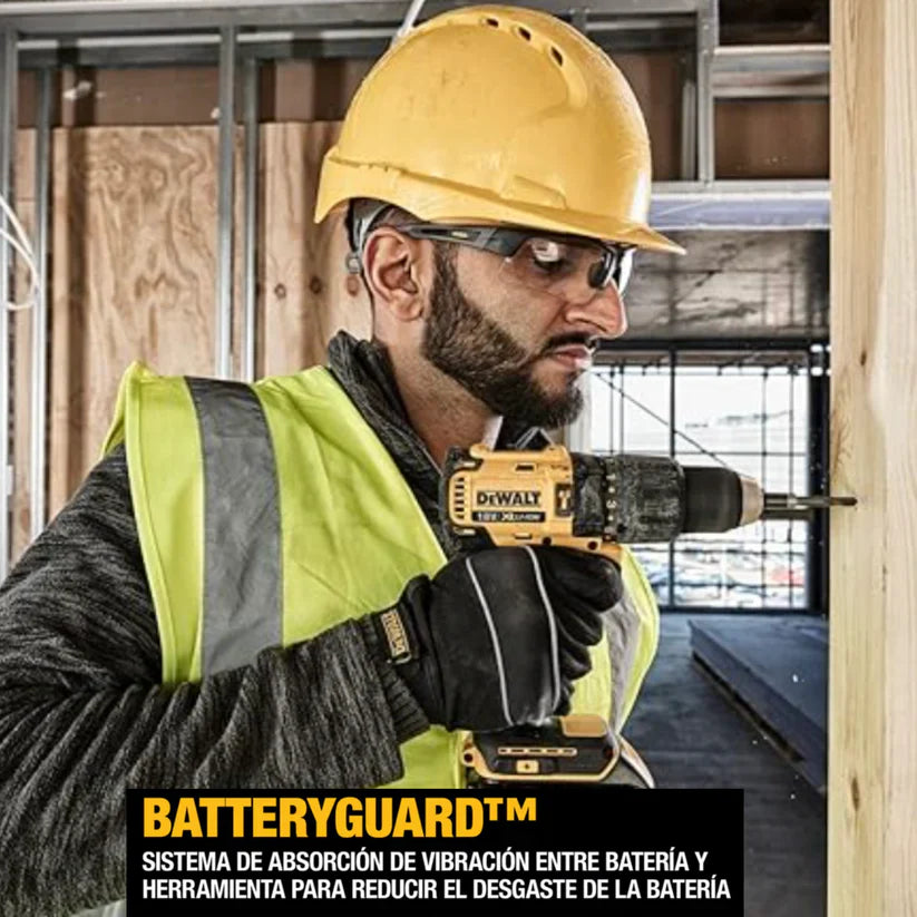 Taladro Percutor + Maletín con puntas y brocas y juego de herramientas| Dewalt